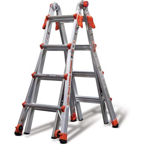 <strong>Little Giant Ladders</strong>, Epic, M26, 26 ft, Multi-<strong>Position Ladder</strong>, Aluminum, Type 1A, 300 lbs weight rating, (16826-818) The Epic from <strong>Little Giant Ladders</strong> is a multi-<strong>position ladder</strong> in its ultimate form. . Little giant ladder positions